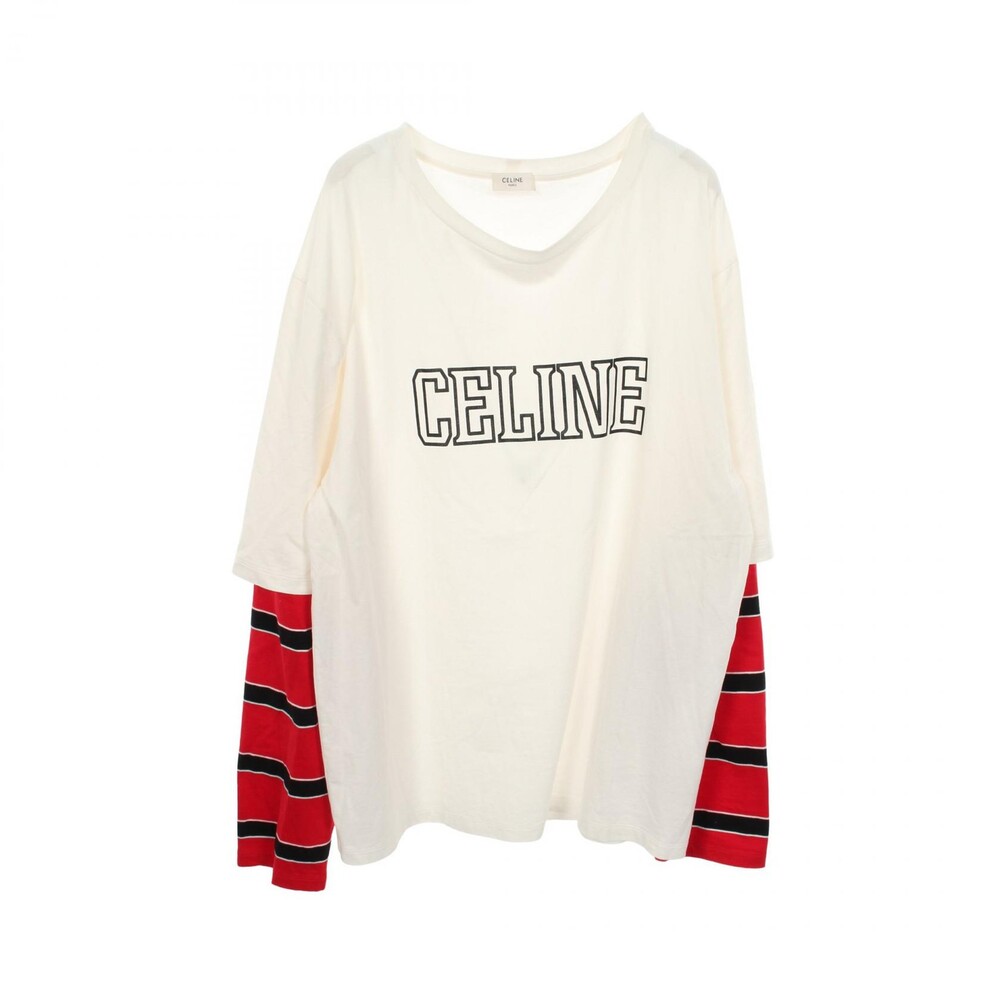 Celine Logo Border Long-Sleeved Shirt #373693C60B